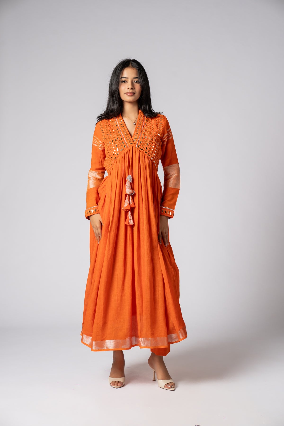 Mahveen Rang Pant Kurta Set