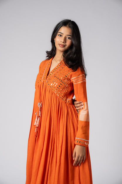 Mahveen Rang Pant Kurta Set
