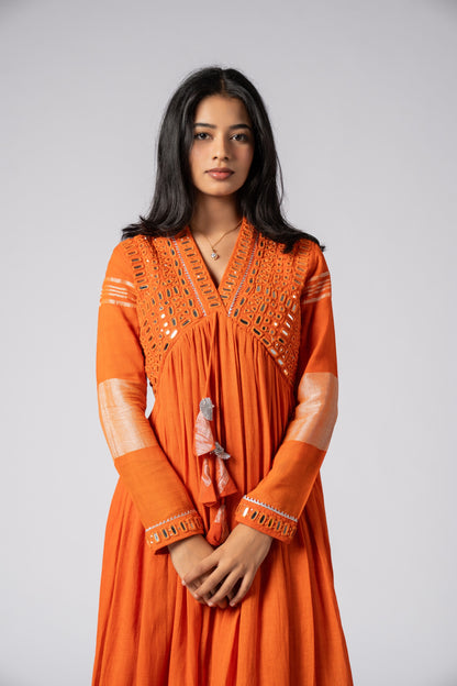 Mahveen Rang Pant Kurta Set