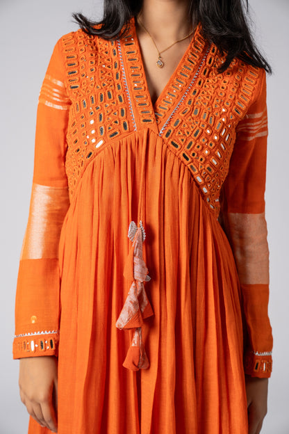 Mahveen Rang Pant Kurta Set