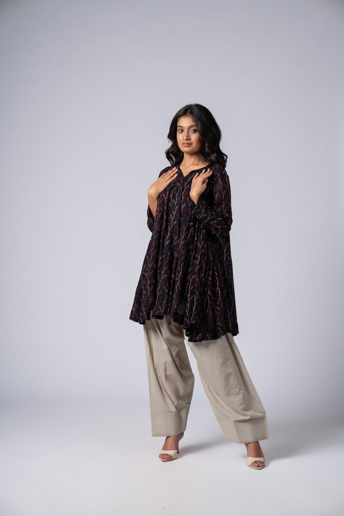 Neelraaz Flare Kurta