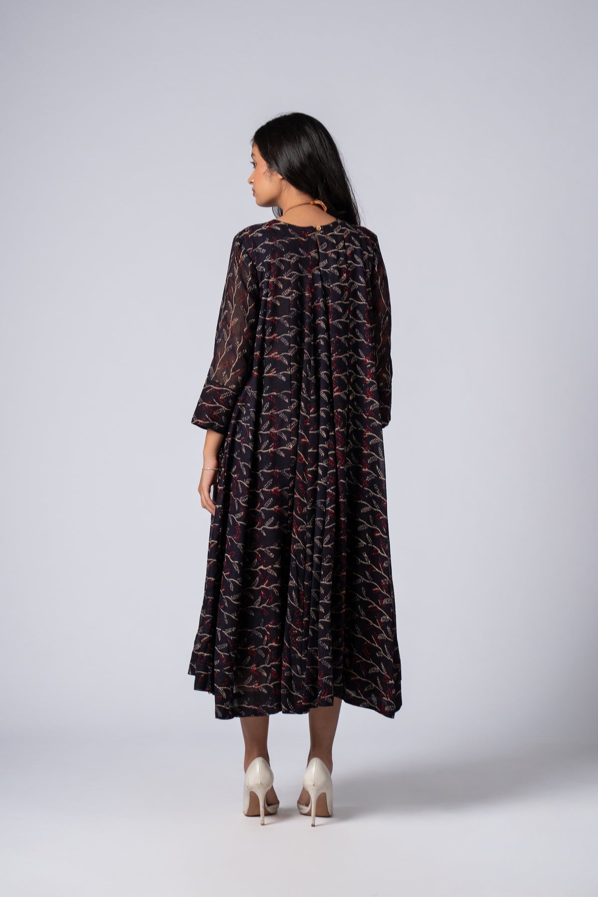 Neelraaz Noir Flare Dress