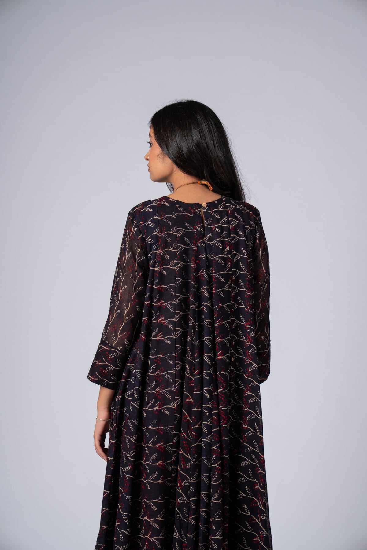 Neelraaz Noir Flare Dress
