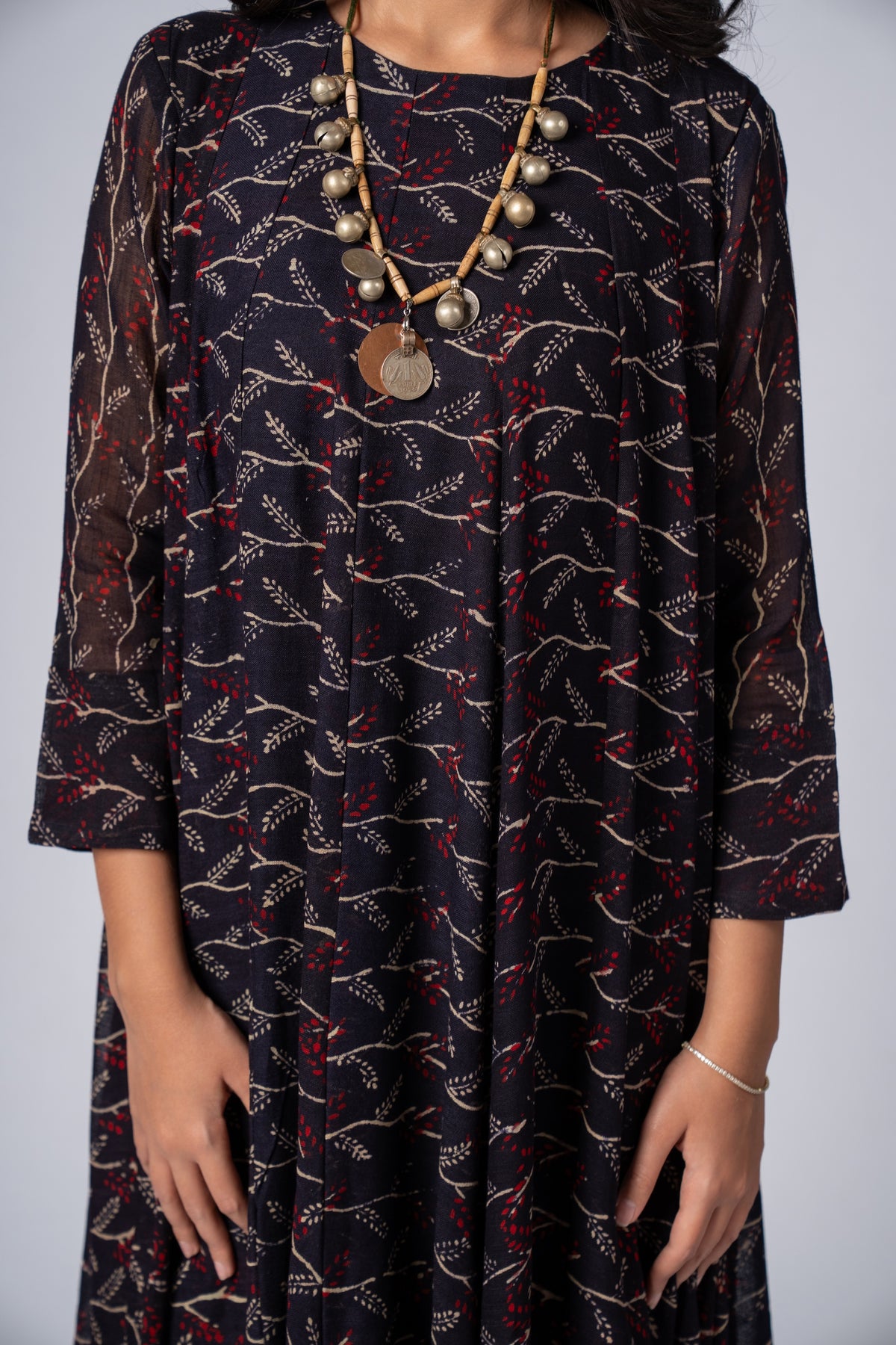 Neelraaz Noir Flare Dress
