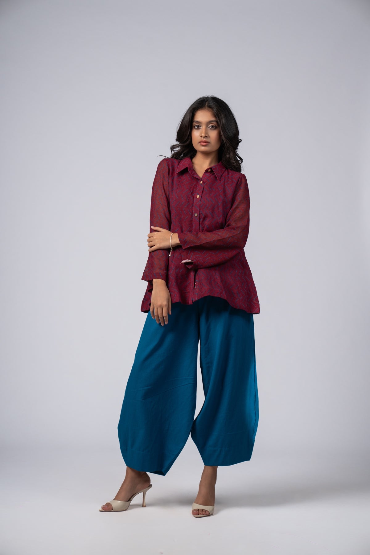 Raqm Linen Shirt