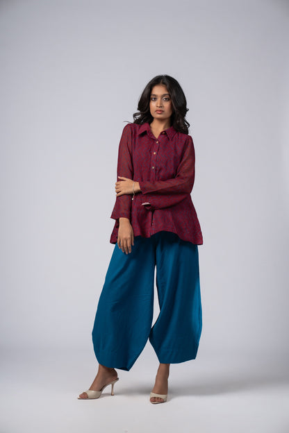 Raqm Linen Shirt