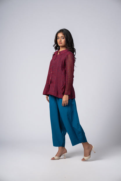 Raqm Linen Shirt
