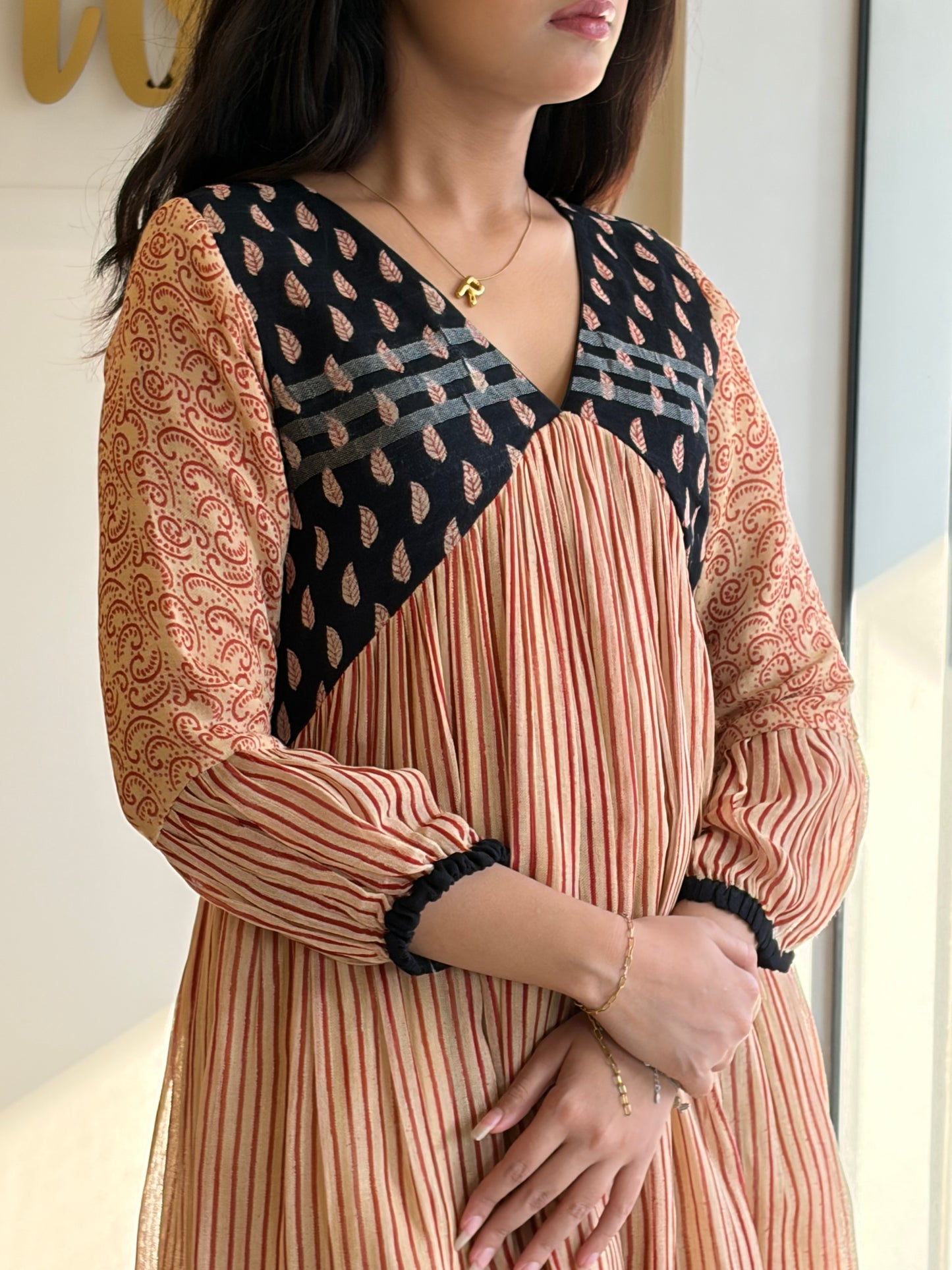 Ivory Laal Linen Ensemble