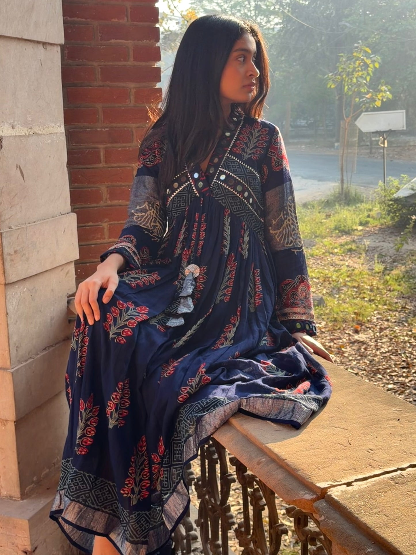 Aafreen Mirror Flare Dress