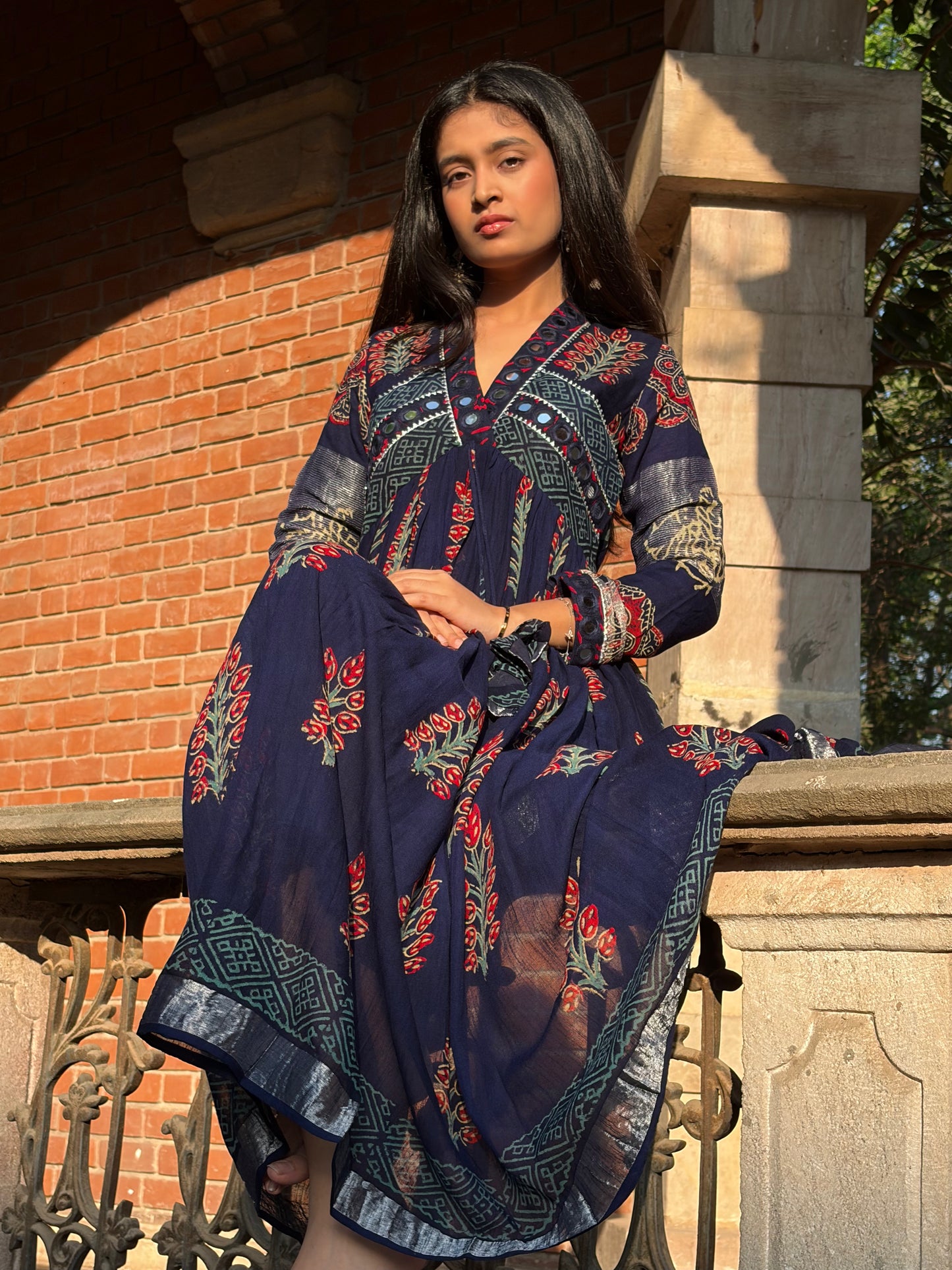 Aafreen Mirror Flare Dress