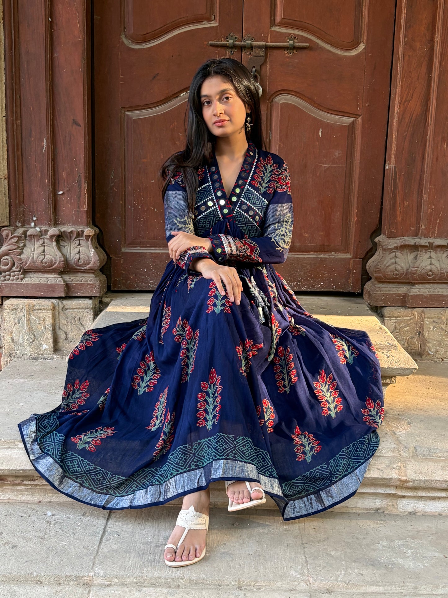 Aafreen Mirror Flare Dress