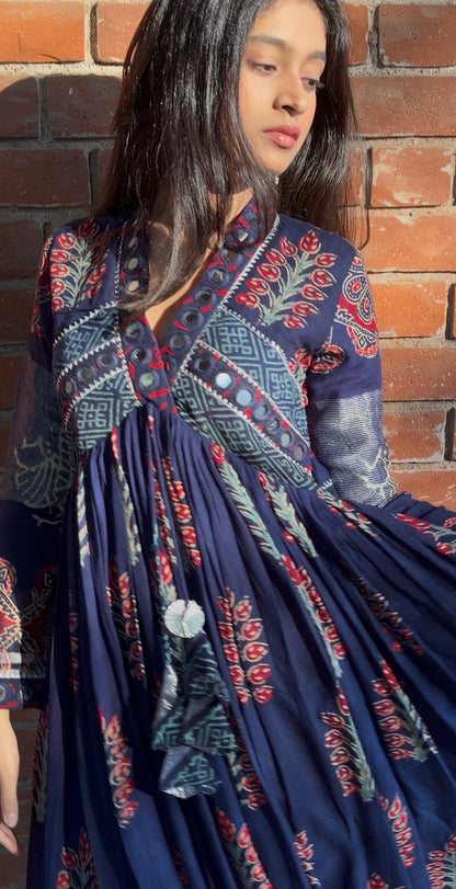 Aafreen Mirror Flare Dress