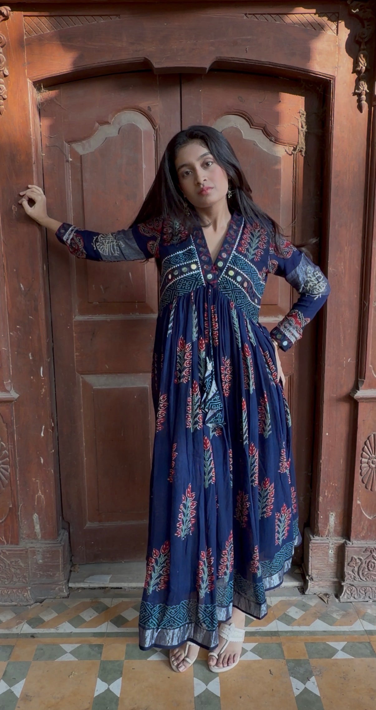 Aafreen Mirror Flare Dress