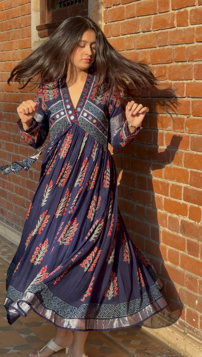 Aafreen Mirror Flare Dress