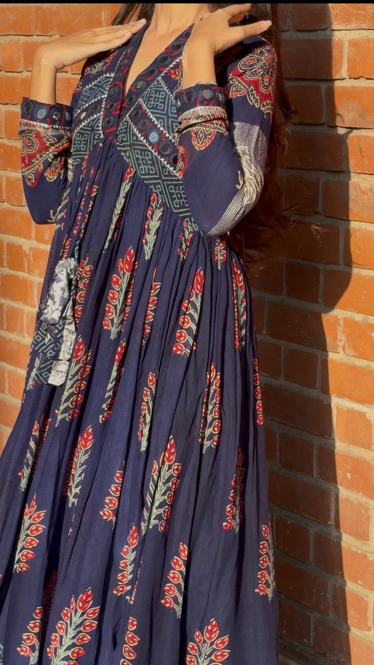 Aafreen Mirror Flare Dress