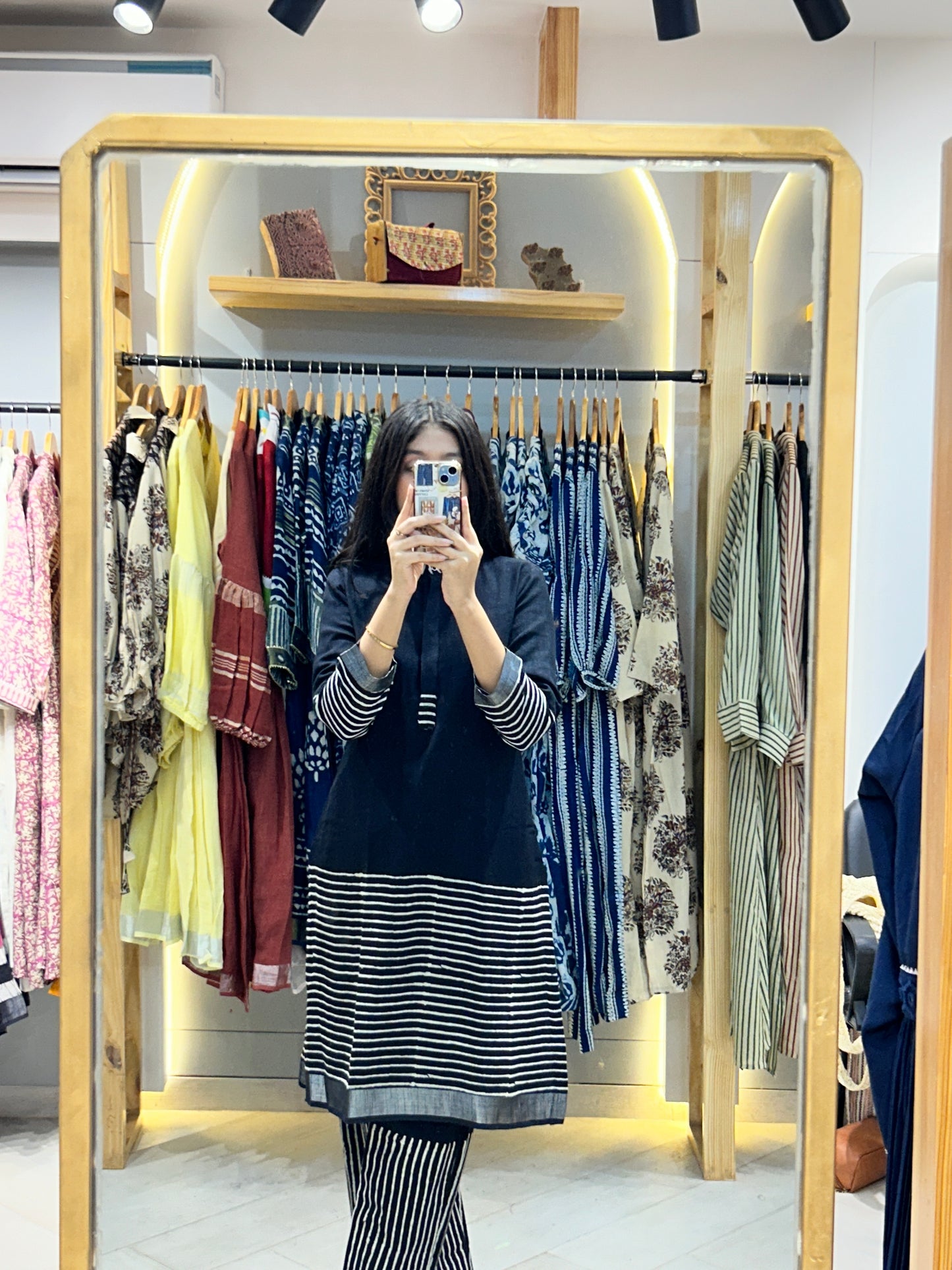 Straight Pant Kurta Set for Office Wear - Main Image