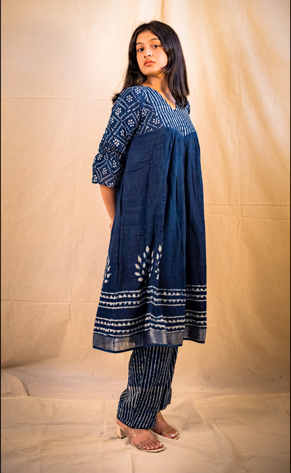 Indigo Pant Kurta Set